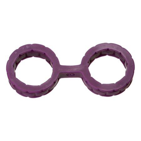 Doc Johnson Silicone Wrist Cuffs Flexible One-Piece Black