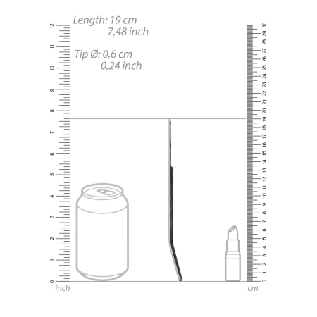 Mystim Stainless Steel Dilator 6 mm - Precision Medical-Grade Rod