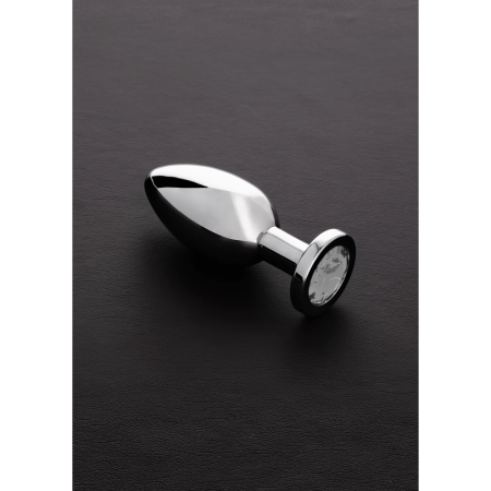 Sinner Gear Stainless Steel Plug Medium with Gemstone Accent