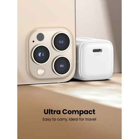 UGREEN 15324 Nexode Mini USB-C Įkroviklis, 20W