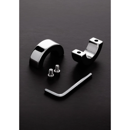 Ouch! Steel Ball Stretcher 0.8"/2.0 cm - Polished Stainless, Split Ring