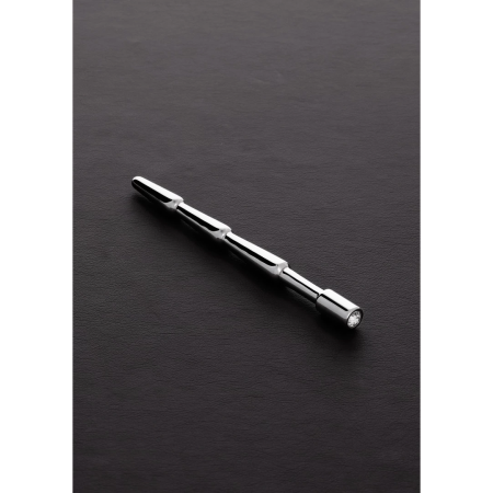 Rider Stainless Steel Intimate Plug with Decorative Jewel, Medium