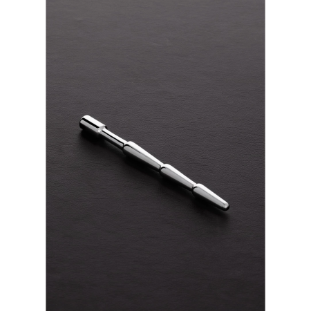 Rider Stainless Steel Intimate Plug with Decorative Jewel, Medium