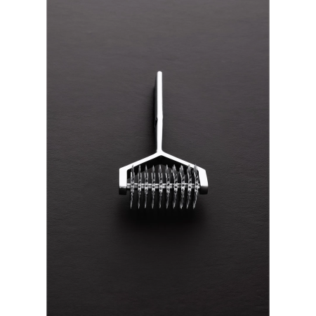 Sinner Gear Stainless Steel 10-Head Sensation Pinwheel, Silver