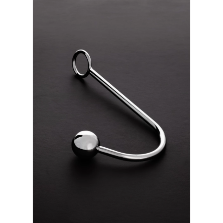 Master Series Steel Bondage Hook 40mm with Spherical End - Durable Design