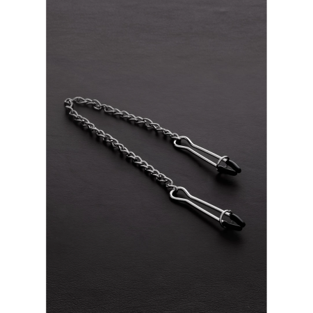 Sinner Gear Adjustable Stainless Steel Nipple Clamps 33cm Chain