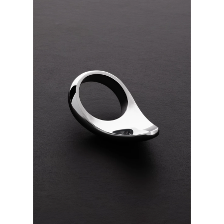 Kiotos Teardrop Steel Intimate Ring 45mm - Ergonomic Design, Polished Finish
