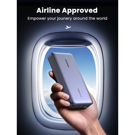 UGREEN PB205 25000 mAh 145W nešiojamas akumuliatorius