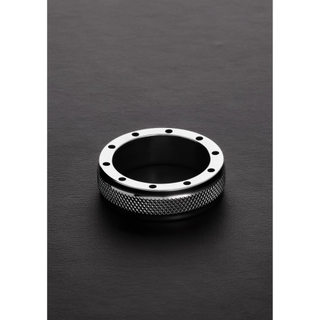 COOL and KNURL Adjustable Silicone Ring 15x50mm with Ventilation System