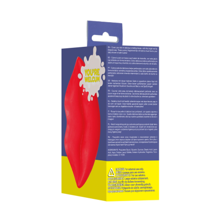 Gift Republic Kiss Soap Red Lips Fun Fragrance Bath Bar 110g