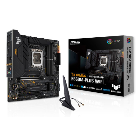 ASUS TUF GAMING B660M-PLUS WIFI Intel B660 LGA 1700 micro ATX motininė