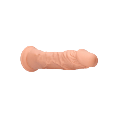 Seven Creations Model 10/25 cm Anatomical Dong, Velvet Touch TPE, Suction Cup