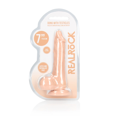 You2Toys Dong 17 cm TPE Model with Suction Cup and Testicular Base