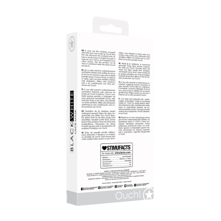 Ouch! Lace Eye Mask - Elegant Black Sensory Play Accessory