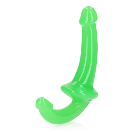REALROCK Strapless Intimate Device Glow in the Dark 13.5 cm Green