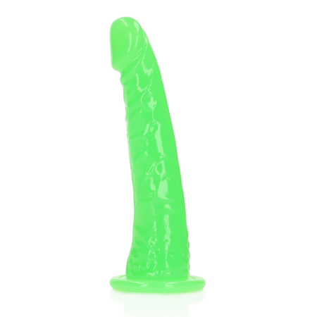 REALROCK Slim Glow-in-the-Dark Model with Suction Cup 15.5 cm