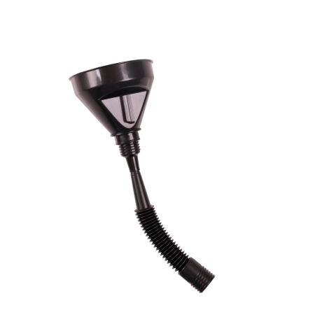 Shots Open Mouth Gag Head Harness Black with Detachable Funnel System