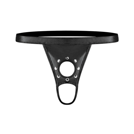 Male Power Appolo Power Sock with Cutout & Open Back S/M Black