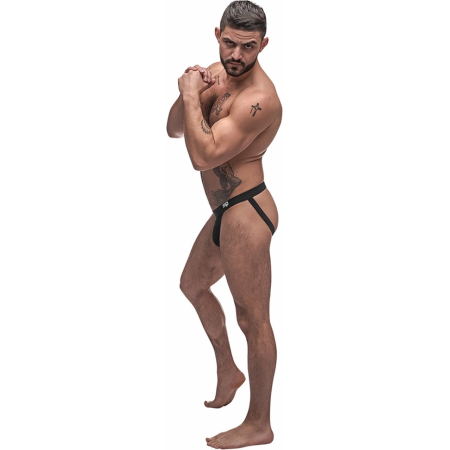Male Power Pure Comfort Modal Sport Jock S/M Black Performance Fit
