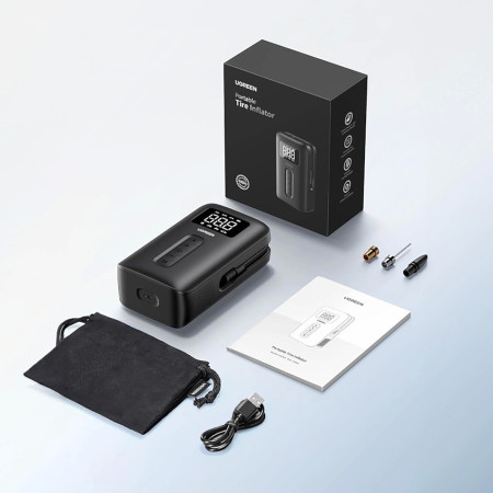 Ugreen CD259 - oro kompresorius su akumuliatoriumi ir LED apšvietimu