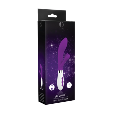 Agave Intimate Wellness Device Rechargeable Silicone, 10 Modes, 23.1 cm