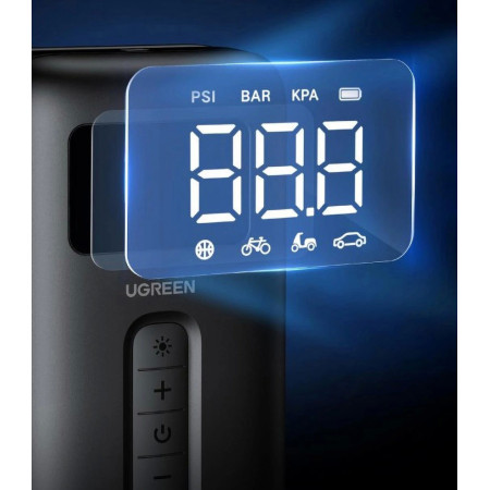 Ugreen CD259 - oro kompresorius su akumuliatoriumi ir LED apšvietimu