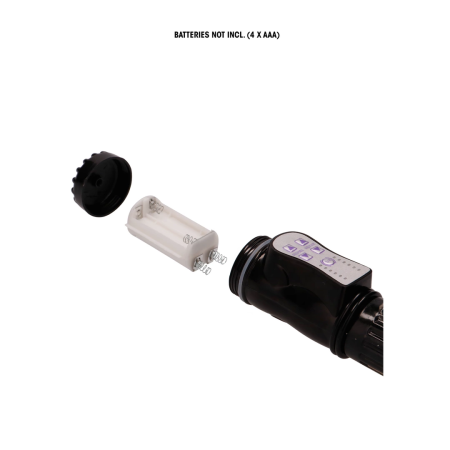 Shots Vibrating Dolphin Intimate Massager with Rotating Head Blue