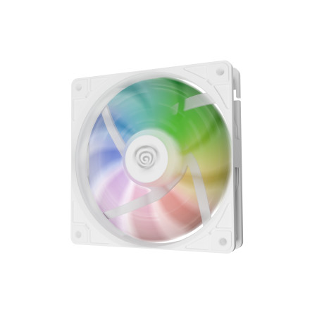 GENESIS Oxal 120 ARGB Kompiuterio korpusui Ventiliatorius 12 cm Balta