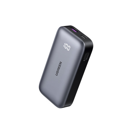 Ugreen Nexode PB502 10000 mAh USB + USB-C 30W - juodas