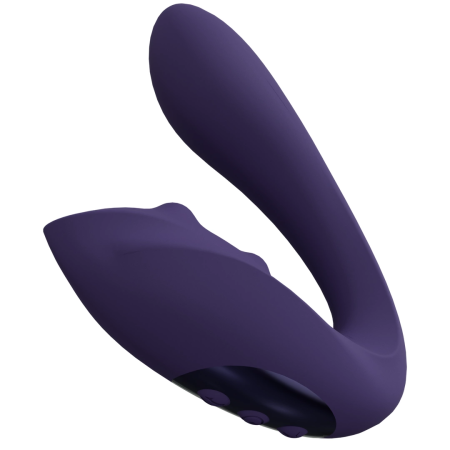 VIVE Yuki Dual Motor Intimate Device with Massaging Beads Purple
