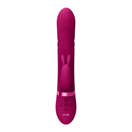 VIVE Nari Advanced Vibrating & Rotating Beads G-Spot Intimate Device Pink