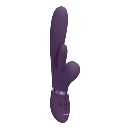 Kura Advanced Thrusting G-Spot Model with Flapping System, Purple