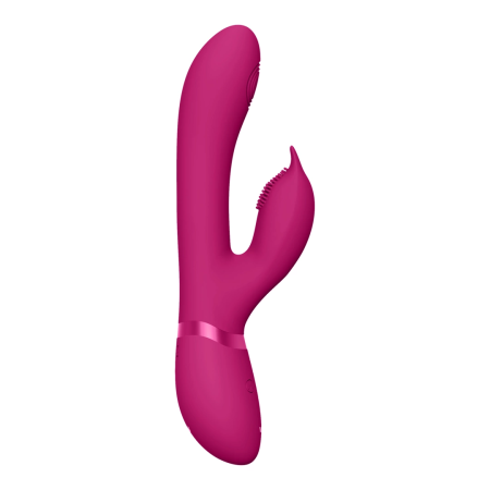 Aimi Pulse Wave F1 Rabbit Vibrator Pink - Triple Motor, Waterproof, Silicone