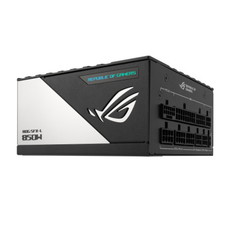 ASUS ROG Loki SFX-L 850W Platinum maitinimo blokas 24-pin ATX Juoda, Sidabras