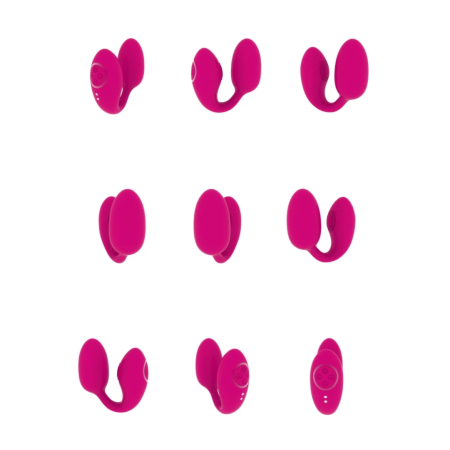 Aika Pulse Wave Dual Motor Wireless Egg Pink Remote Control