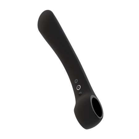 Vive Ombra Flexible Vibrating Device Black - Bendable, Rechargeable, Silicone