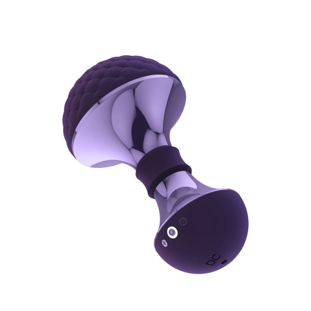 Vive Enoki Flexible Massager Purple - Rechargeable Silicone Model
