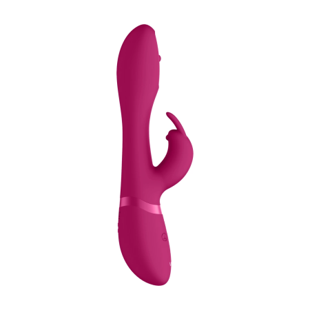 Shots Mira Pink Multi-Function Spinning System Silicone Device