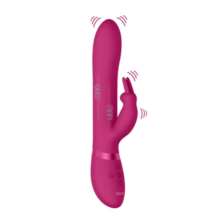 Amoris Stimulating Beads Pink Intimate Machine - 3-Motor Silicone System