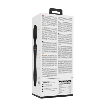 Enora Wand Massager Black - Dual Motor, Waterproof, 10 Modes