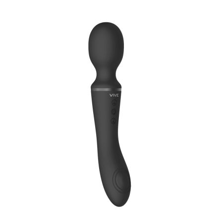 Enora Wand Massager Black - Dual Motor, Waterproof, 10 Modes