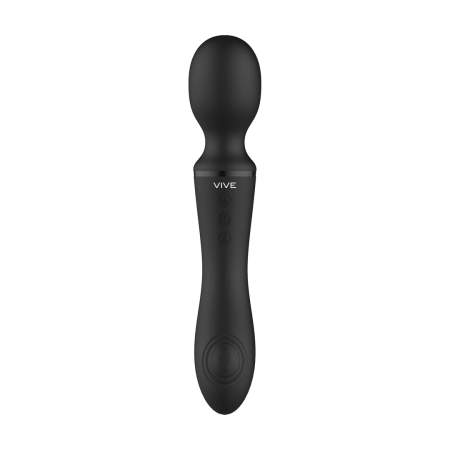 Enora Wand Massager Black - Dual Motor, Waterproof, 10 Modes
