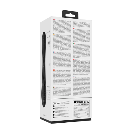 Cato Pulse G-spot Dual Action Device Black - 3-Motor Silicone System