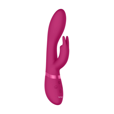 Zosia PulseWave Dual-Motor Wand Pink Medical Silicone IPX7