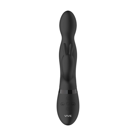 Niva Rotating Intimate Machine Black - 360° Multi-Motor Silicone Device