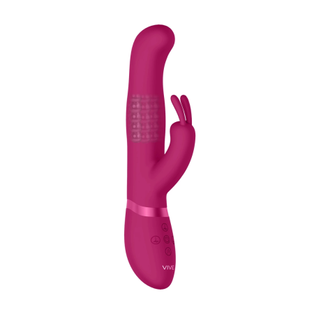 Izara Rotating Beads Rabbit Intimate Machine Pink Medical Silicone