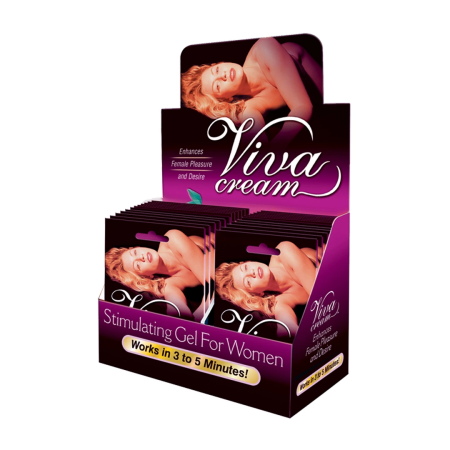 Viva Cream Intimate Sensation Gel 24 Sachets for Women by Viva Cream