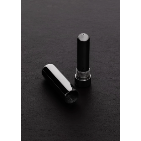 Shots Inhaler Stainless Steel with Leather Cord - Compact Accessory