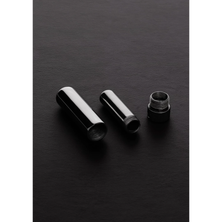 Shots Inhaler Stainless Steel with Leather Cord - Compact Accessory