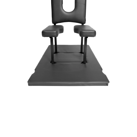 Open Love Chair Intimate Furniture Adjustable Iron Frame Black 183x76x120cm